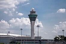 Airport control tower Guangzhou Baiyun International Airport Control Tower.jpg