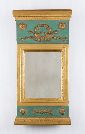 a gustavian mirror