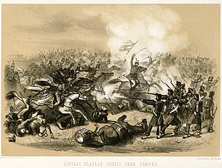 <span class="mw-page-title-main">Fourth Battle of Komárom (1849)</span>