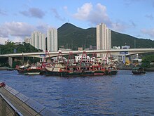 HK Aberdeen Promenade Ap Lei Chau Bridge Nam Long Shan.JPG