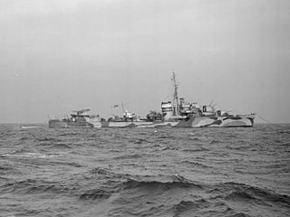 HMS <i>Lookout</i> (G32) L-class destroyer