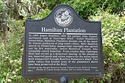 Hamilton Plantation slave houses, St. Simons, Georgia, USAOn Gascoigne Bluff This is an image of a place or building that is listed on the National Register of Historic Places in the United States of America. Its reference number is 88000968.