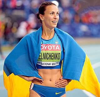 <span class="mw-page-title-main">Hanna Melnychenko</span> Ukrainian heptathlete