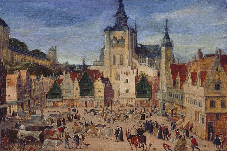 Hans Bol - "Grote Markt van Bergen op Zoom".jpg