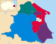 Map of the results Hartlepool UK local election 2014 map.svg