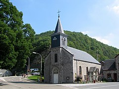 Hastière-Lavaux - L'église St-Nicolas.