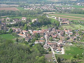 Općeniti pogled na Hières-sur-Amby