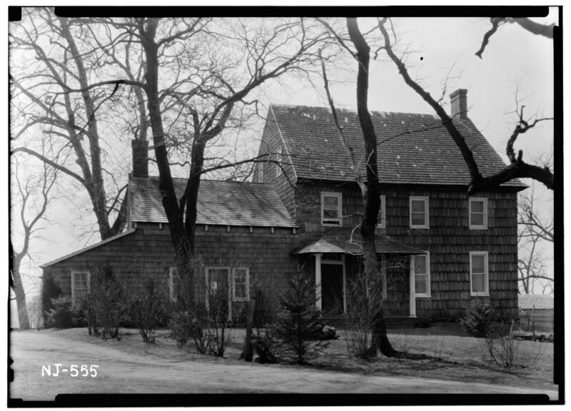 File:Historic American Buildings Survey Nathaniel R. Ewan, Photographer March 24, 1939 EXTERIOR - NORTH VIEW - John Coward House, Prospertown, Ocean County, NJ HABS NJ,13-REDVA.V,1-2.tif