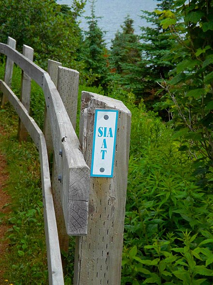 The northernmost North American mainland leg of the International Appalachian Trail (Sentier international des Appalaches) runs through Forillon National Park.