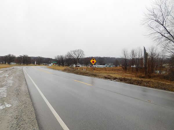 IL 9 east just after the Fort Madison Toll Bridge