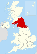 ITV Tyne Tees ve Sınır 2009-2013 konum belirleyici map.svg