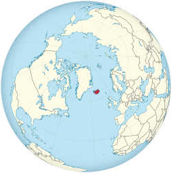 L'Islande sur le globe (Groenland centré) .svg