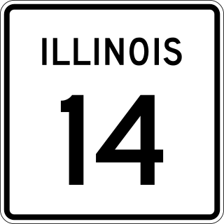 <span class="mw-page-title-main">Illinois Route 14</span> State highway in southern Illinois, US