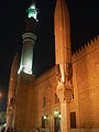 صورة إحدى مآذن المسجد