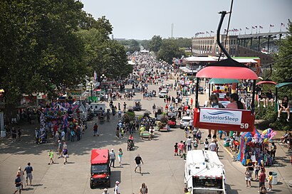 How to get to Iowa State Fair with public transit - About the place