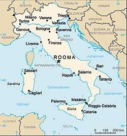 kartta italia Italia – Wikipedia kartta italia