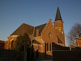 La iglesia de Izel-lès-Équerchin