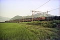 165 series Express Sado (Echigo-Nakazato - Iwappara Skiing Ground, August 1978)