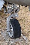JASDF T-33A(51-5645) nose landing gear right front view at Komaki Air Base March 3, 2018.jpg