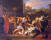 La mort de Tatius, Jacques Réattu (1788)