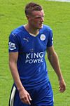Jamie Vardy chơi cho Leicester City năm 2015