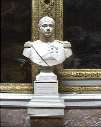 Франсуа Масон, Бюст маршала Лана, Версальський палац, galerie des Batailles.