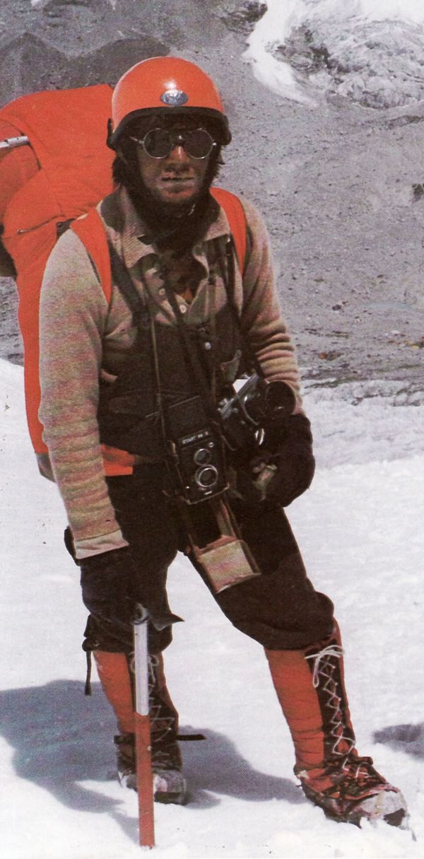 Jerzy Kukuczka on Mount Everest, 1980