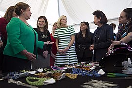 Jill Biden & Rosa Leal de Pérez