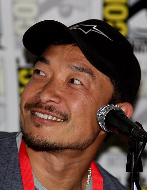 Lee at the 2009 San Diego Comic Con