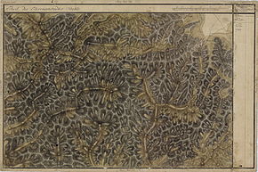 Orlat în Harta Iosefină a Transilvaniei, 1769-1773. (Click pentru imagine interactivă)