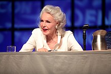 Newmar attending Phoenix Comicon, 2014 Julie Newmar by Gage Skidmore.jpg