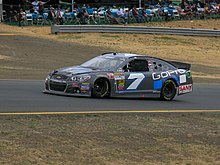 Marks during the 2013 Toyota/Save Mart 350 Justin Marks Sonoma 2013.jpg