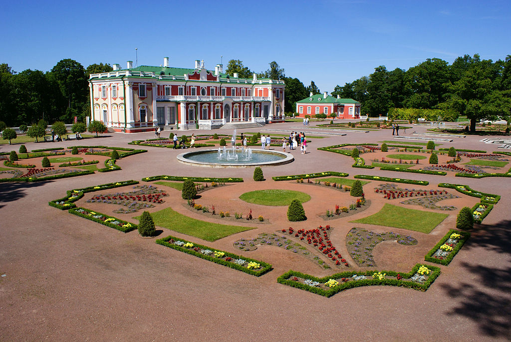 Jardin du Palais de Kadriorg à Tallin en Estonie. Photo de Rene Seeman.