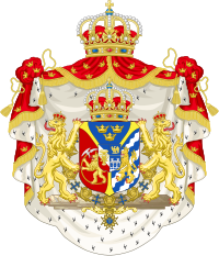 Karl XIV Johan Roi de Suède et de Norvège.svg 