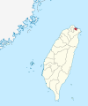 Keelung City in Taiwan.svg