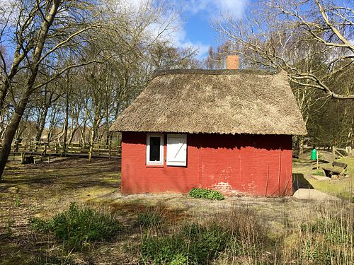 Haus des Kojenwärters an der Vogelkoje Meeram