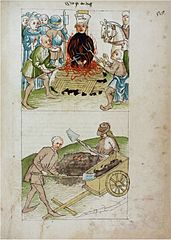 Изгаряне на Ян Хус (1464)