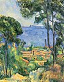 Paul Cézanne : La Mer près de l'Estaque, le château d'If au fond