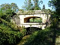 Le pont-déversoir de la Tuilerie de Villeneuve.