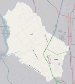 Street map o Lezica - Melilla