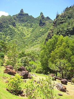 Limahuli Garden and Preserve botanical garden and nature preserve on the north shore of Kauaʻi island, Hawaiʻi