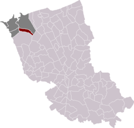 Kaart van Kraaiwijk