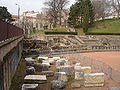 partie centrale de l'amphithéâtre