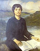 Rosalía de Castro por Máximo Ramos López, 1914, RAG.