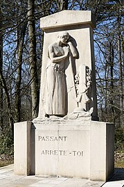 Mémorial en forêt de Retz dans l'Aisne