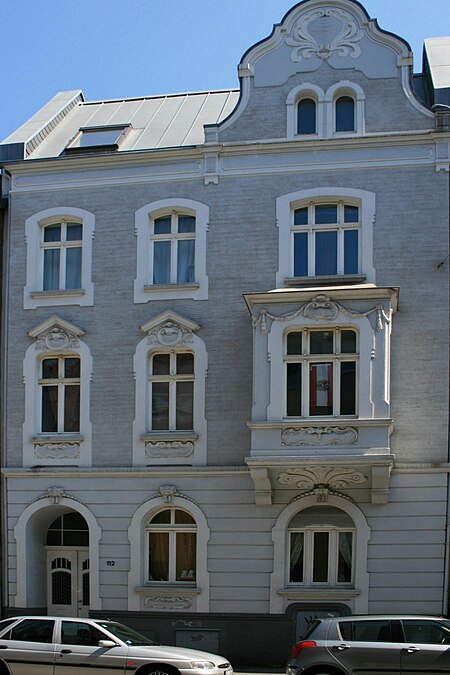 Mönchengladbach MG Mitte Denkmal Nr. R 060, Regentenstraße 112 (6254)