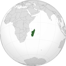 Beskrivelse av bildet Madagaskar (sentrert ortografisk projeksjon) .svg.