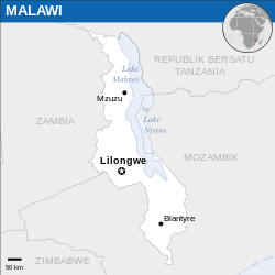 Lokasi Malawi