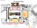 宮殿の地図