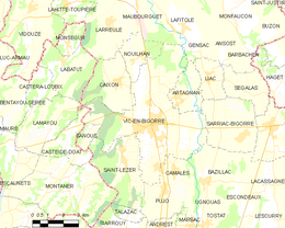 Vic-en-Bigorre – Mappa